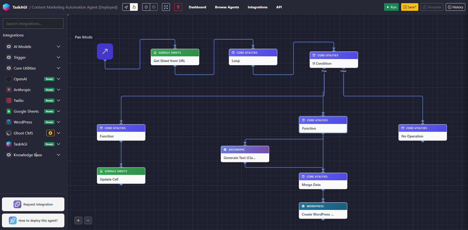 Content Marketing Automation Agent Preview